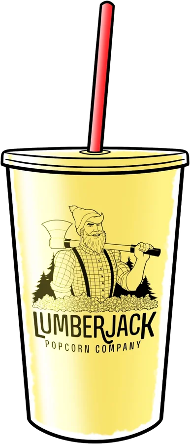 Frozen lemonade in a Lumberjack cup